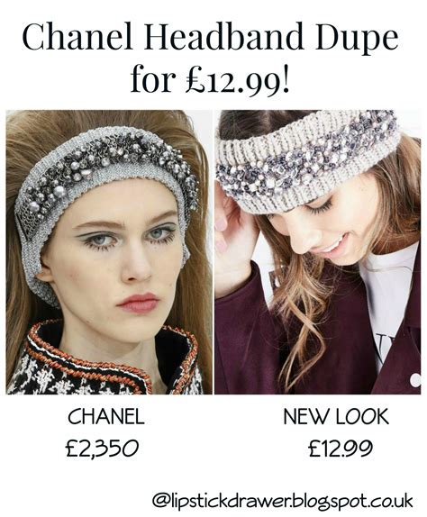 chanel headband dupe|chanel dupes.